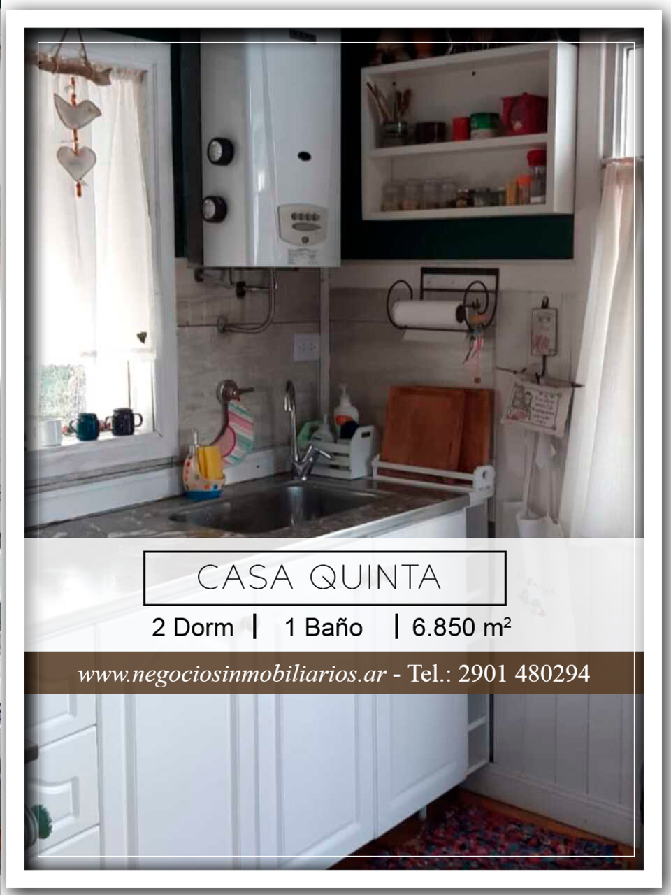 Tierra del Fuego 9420, 2 Habitaciones Habitaciones, 0 ,1 BañoBathrooms,Casa Quinta,En Venta,0,1128