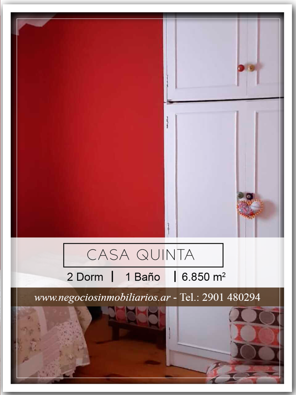 Tierra del Fuego 9420, 2 Habitaciones Habitaciones, 0 ,1 BañoBathrooms,Casa Quinta,En Venta,0,1128