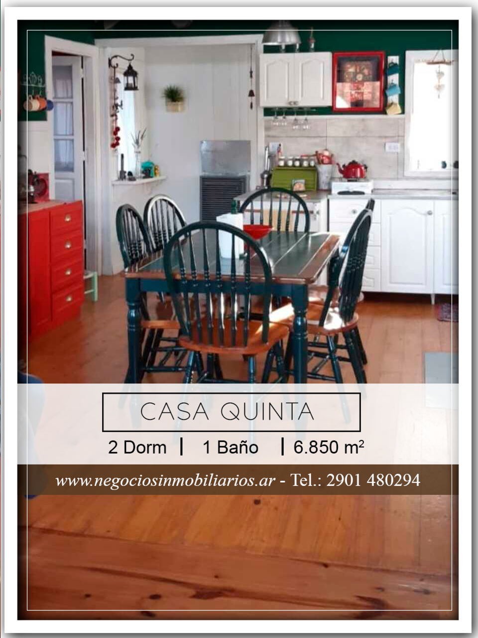 Tierra del Fuego 9420, 2 Habitaciones Habitaciones, 0 ,1 BañoBathrooms,Casa Quinta,En Venta,0,1128