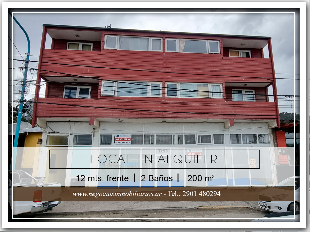 Perito Moreno 1253, Ushuaia, Tierra del Fuego, 0 , 0 ,0,Local,En Alquiler,0,1142