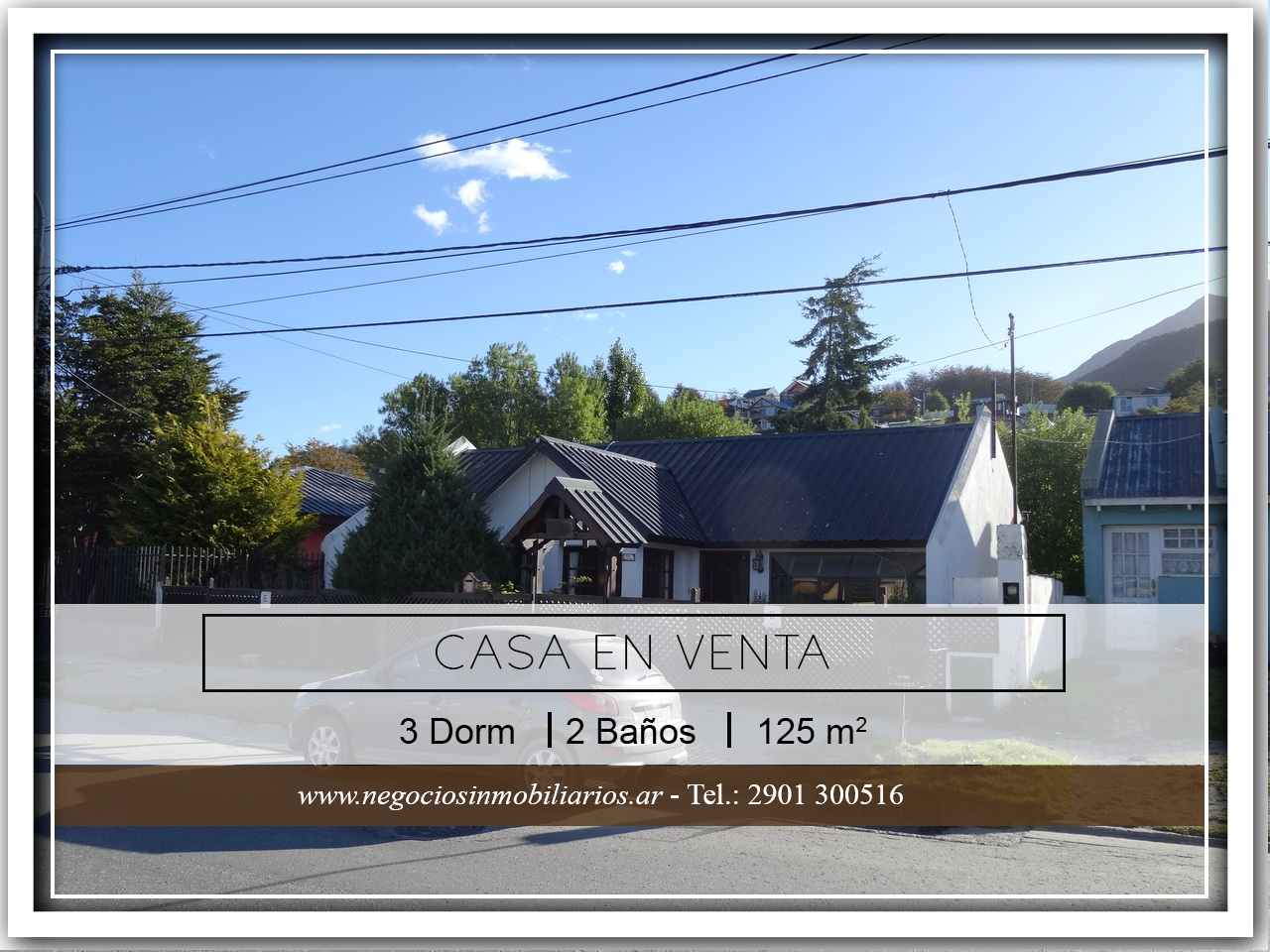 Kuanip 2121, Ushuaia, Tierra del Fuego 9410, 3 Habitaciones Habitaciones, 0 ,2 BathroomsBathrooms,Casa,En Venta,0,1143