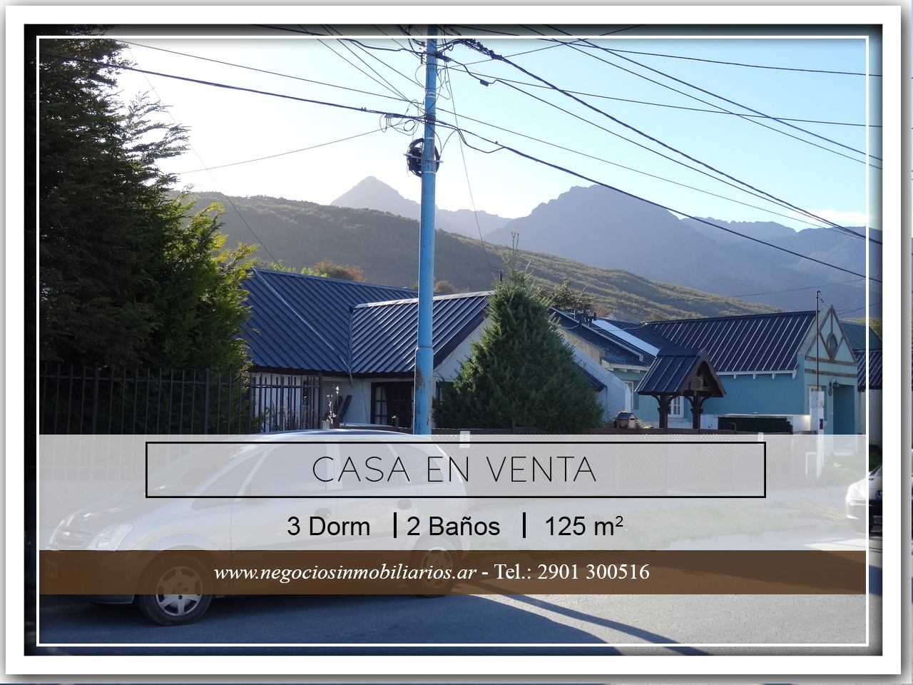 Kuanip 2121, Ushuaia, Tierra del Fuego 9410, 3 Habitaciones Habitaciones, 0 ,2 BathroomsBathrooms,Casa,En Venta,0,1143