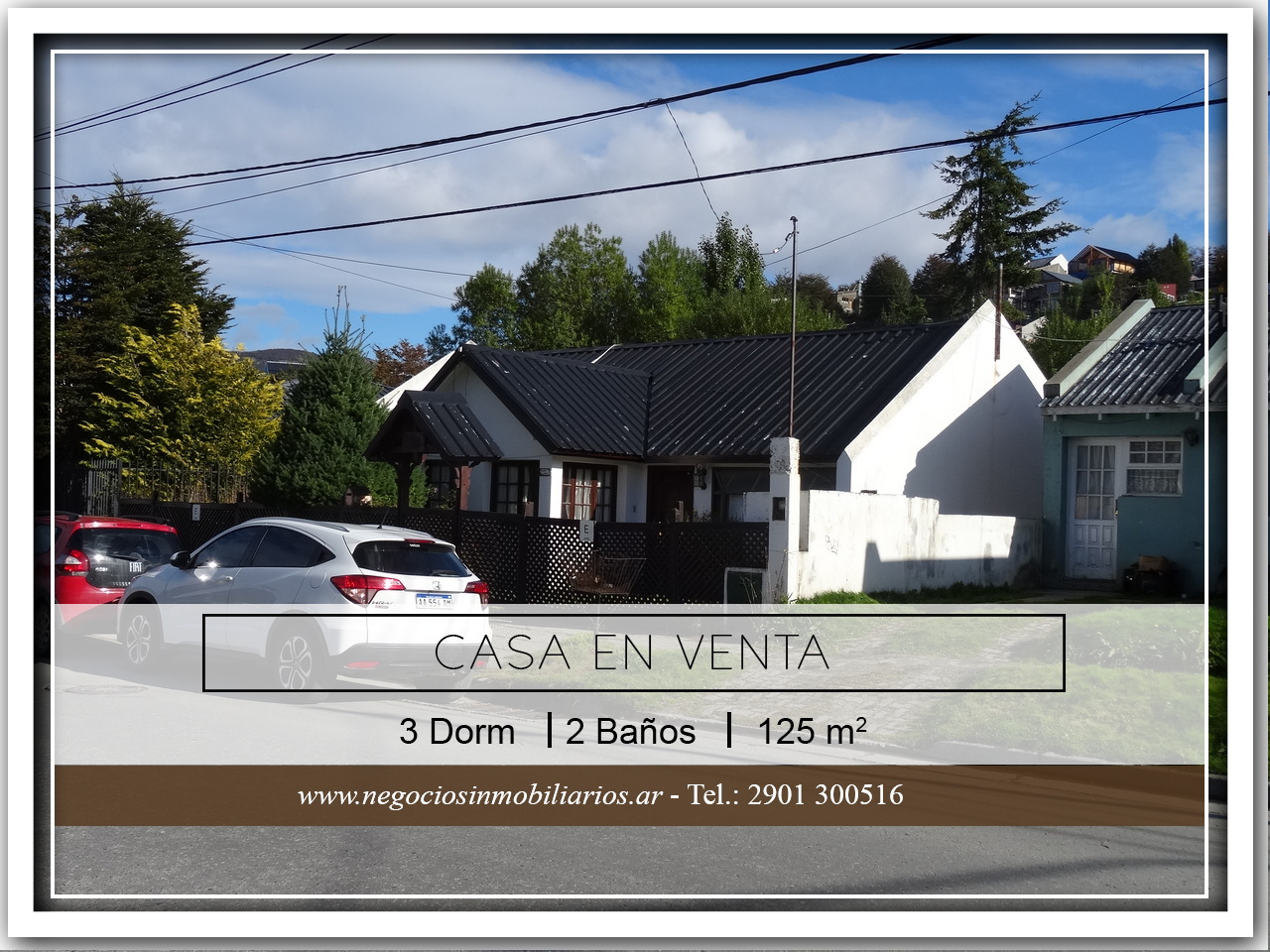 Kuanip 2121, Ushuaia, Tierra del Fuego 9410, 3 Habitaciones Habitaciones, 0 ,2 BathroomsBathrooms,Casa,En Venta,0,1143