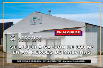 Av. Heroes de Malvinas 4512, Zona Industrial, Tierra del Fuego 9410, ,Galpones,En Alquiler,1173