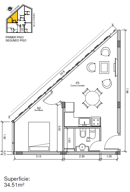 Cornero 396, Centro, Tierra del Fuego 9410, 1 Dormitorio Habitaciones, 0 ,1 BañoBathrooms,Departamento,En Venta,Skyline,0,1185
