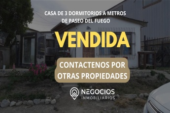 2 de Abril 1134, Shopping, Tierra del Fuego 9410, 3 Habitaciones Habitaciones, ,2 BathroomsBathrooms,Casa,En Venta,1188