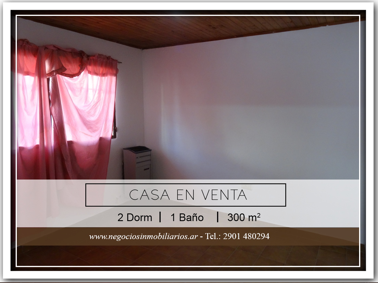 Isla Trinidad 1772, Ushuaia, Tierra del Fuego 9410, 2 Habitaciones Habitaciones, 0 ,1 BañoBathrooms,Casa,En Venta,0,1200