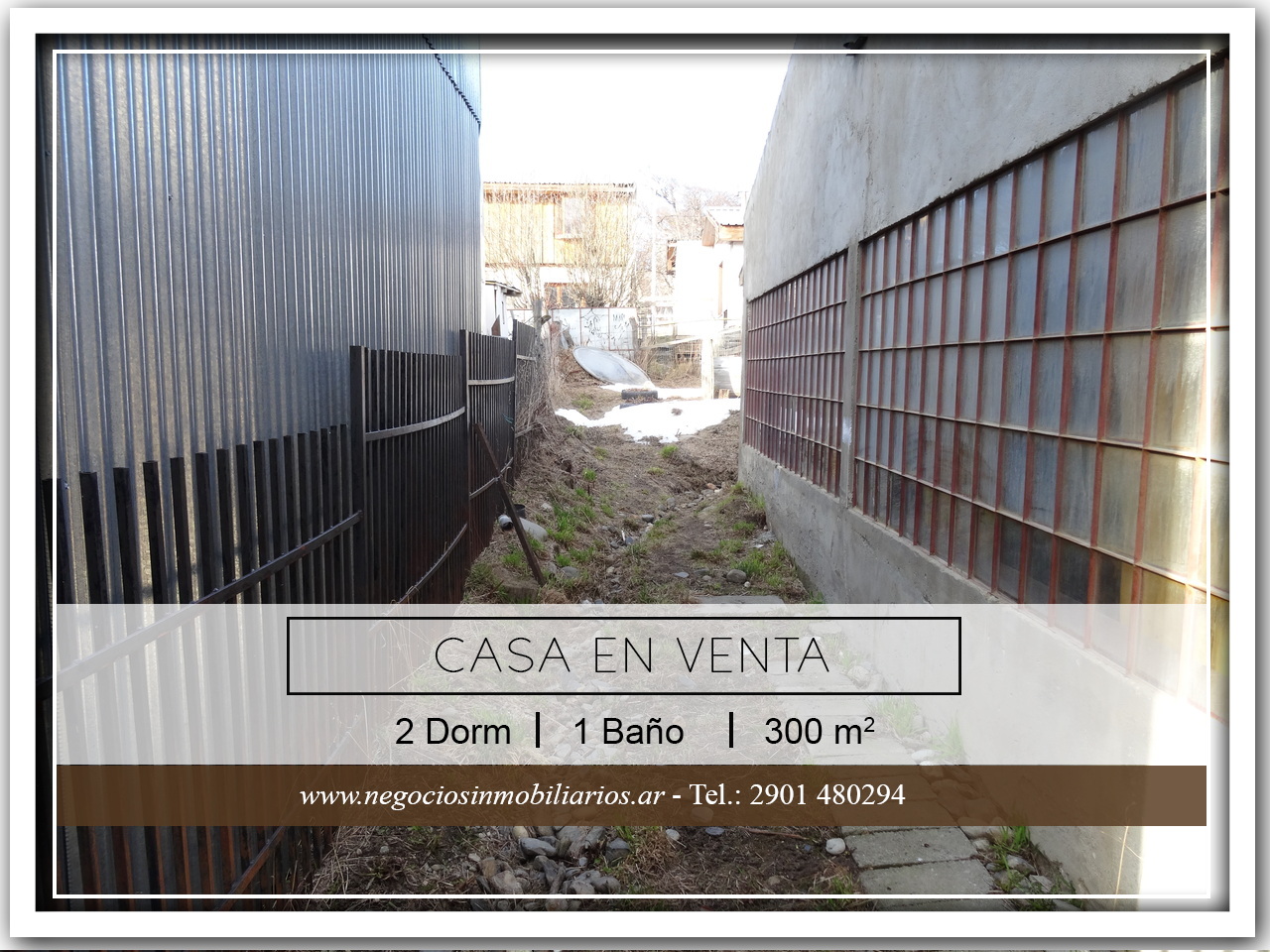 Isla Trinidad 1772, Ushuaia, Tierra del Fuego 9410, 2 Habitaciones Habitaciones, 0 ,1 BañoBathrooms,Casa,En Venta,0,1200