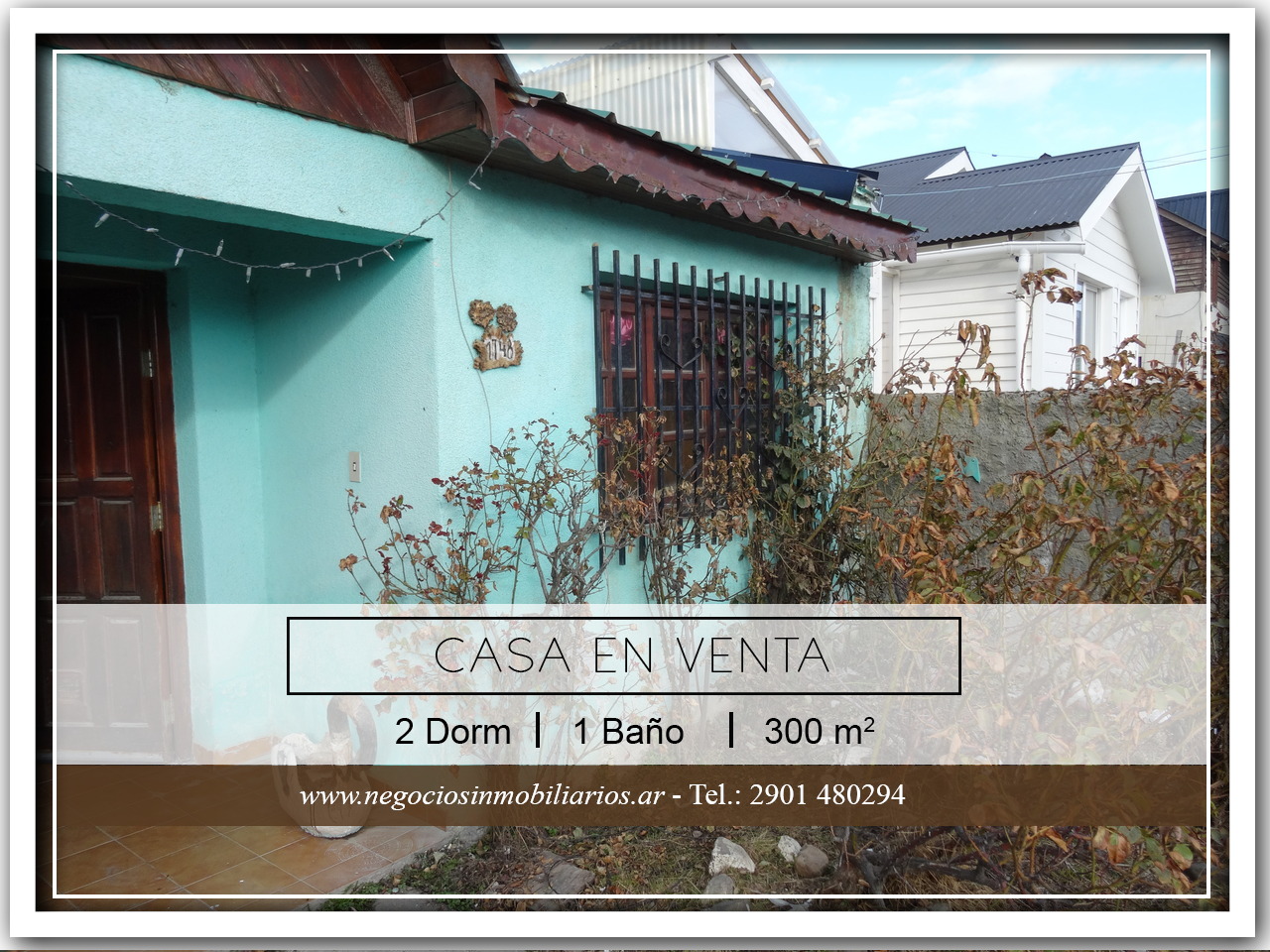 Isla Trinidad 1772, Ushuaia, Tierra del Fuego 9410, 2 Habitaciones Habitaciones, 0 ,1 BañoBathrooms,Casa,En Venta,0,1200