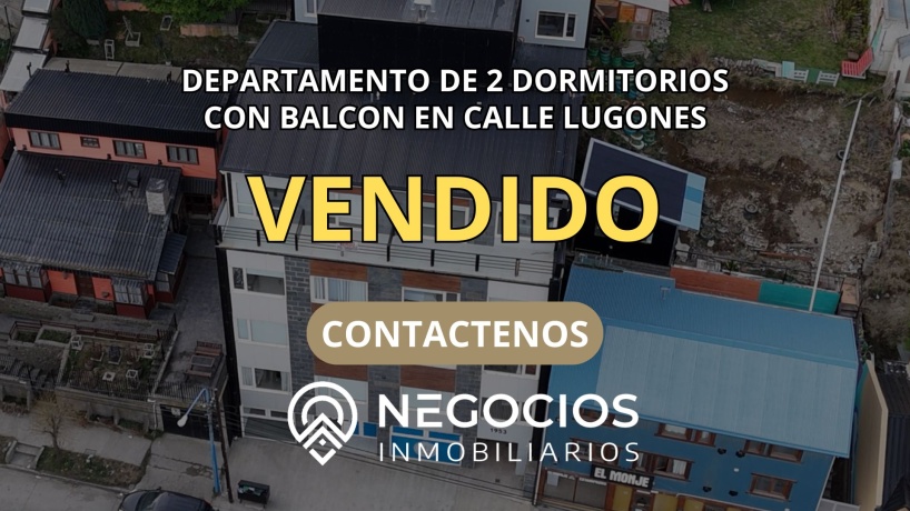 Lugones 1453, Centro, Tierra del Fuego 9410, 2 Habitaciones Habitaciones, ,1 BañoBathrooms,Departamento,En Venta,1210