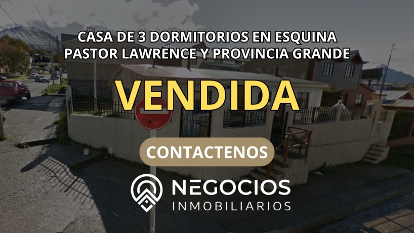 Pastor Lawrence y Provincia Grande, Andino Sur, Tierra del Fuego 9410, 3 Habitaciones Habitaciones, ,1 BañoBathrooms,Casa,En Venta,1212