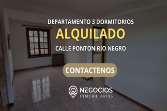 Ponton Rio Negro 690, Tierra del Fuego 9410, 3 Habitaciones Habitaciones, ,1 BañoBathrooms,Departamento,En Alquiler,1246