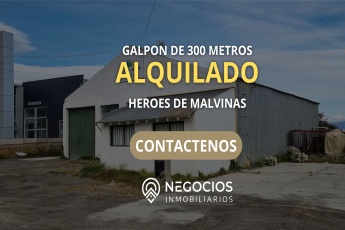 Heroes de Malvinas, Industrial, Tierra del Fuego 9410, ,Galpones,En Alquiler,1260