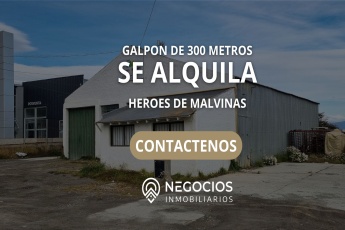 Heroes de Malvinas, Industrial, Tierra del Fuego 9410, ,Galpones,En Alquiler,1260