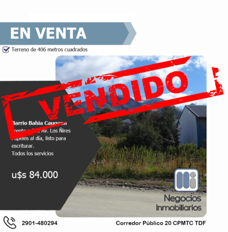 Tierra del Fuego, ,Lote,En Venta,1029